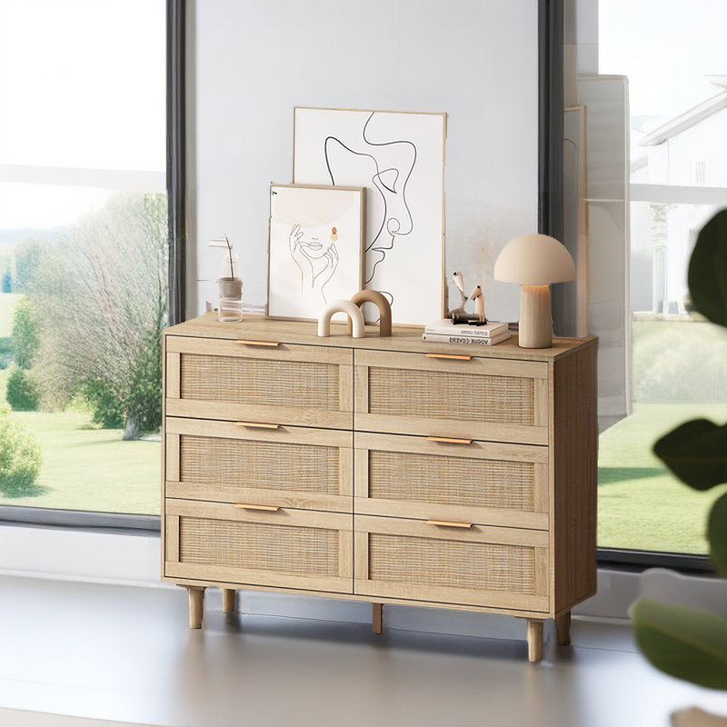 Bay Isle Home 6 - Drawer Dresser | Wayfair